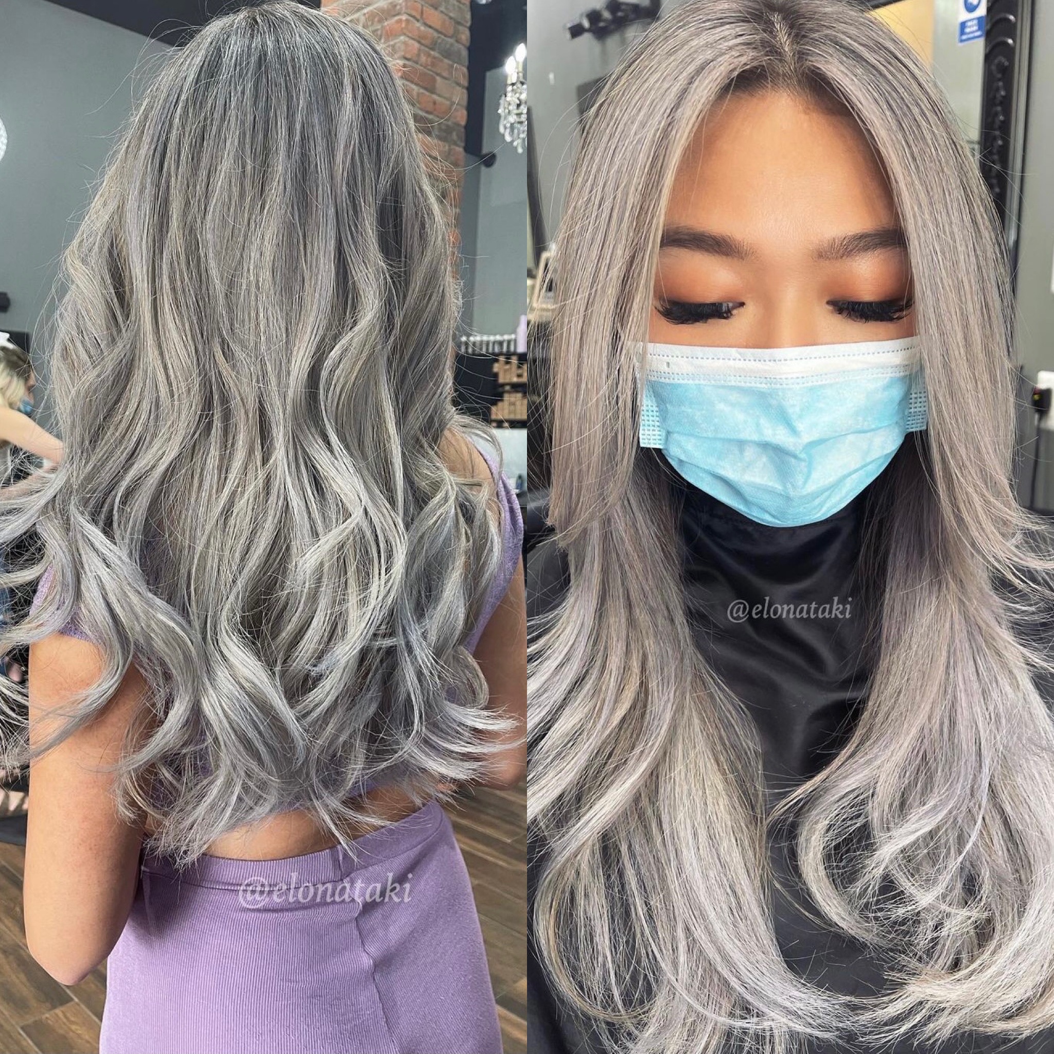 Silver toner for store blonde hair